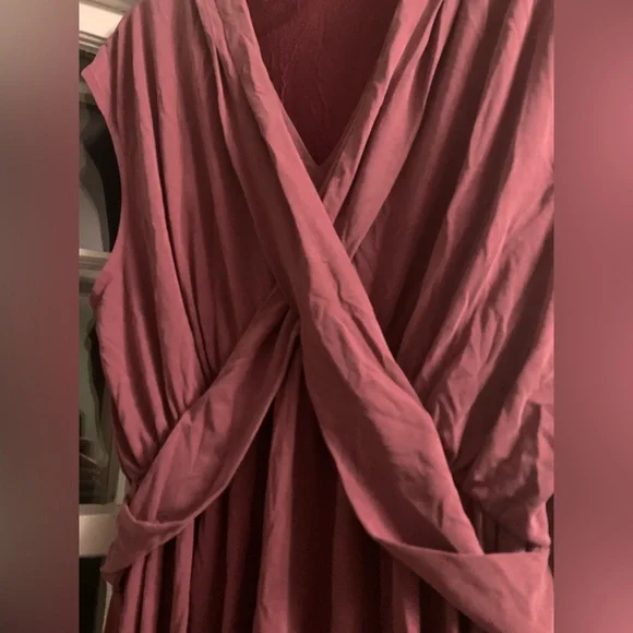 NWT Free People Mulberry Draped Dress ☮️ - Picture 3 of 8